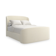 Caracole Soft Embrace Bed – angle view – Lusso Furniture Miami