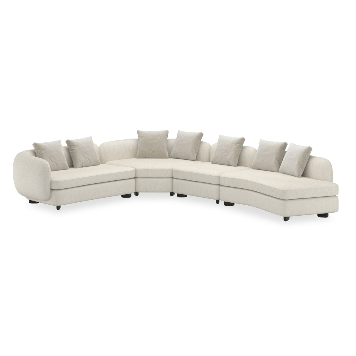 Caracole Lumi Sectional Components – view 27 – Lusso Furniture Miami