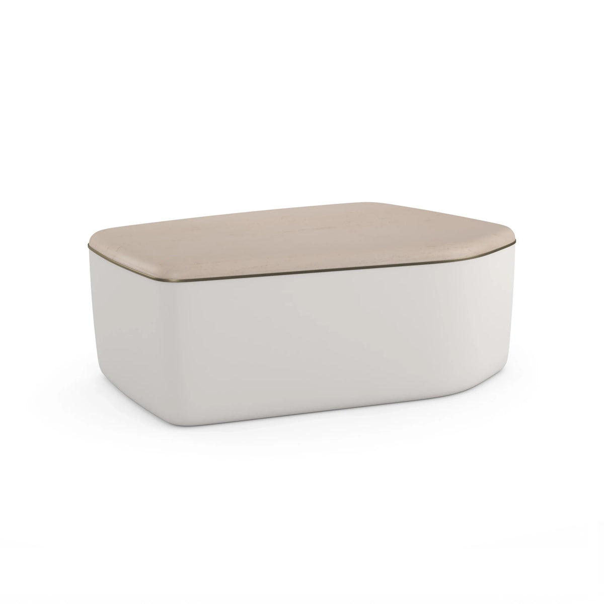 Caracole Serir Medium Cocktail Table – back view – Lusso Furniture Miami