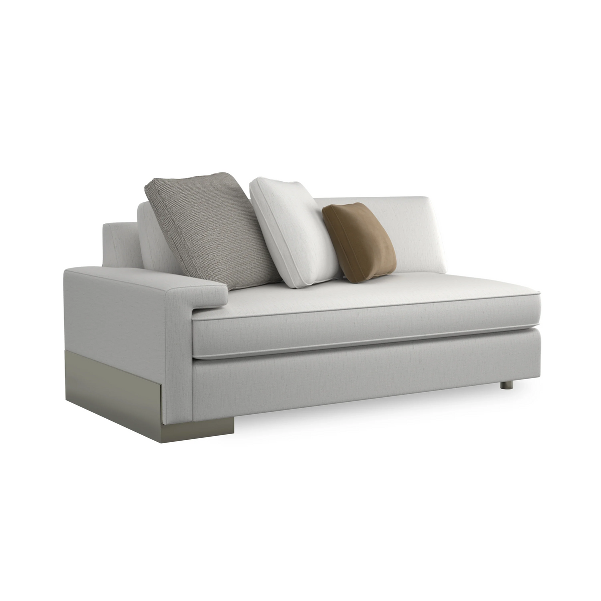 Caracole Shelfish Sectional Components – detail – Lusso Furniture Miami