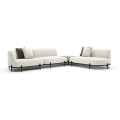 Caracole Madera Sectional – view 18 – Lusso Furniture Miami