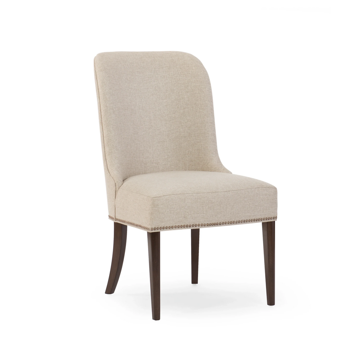 Caracole Streamline Side Chair – angle view – Lusso Furniture Miami