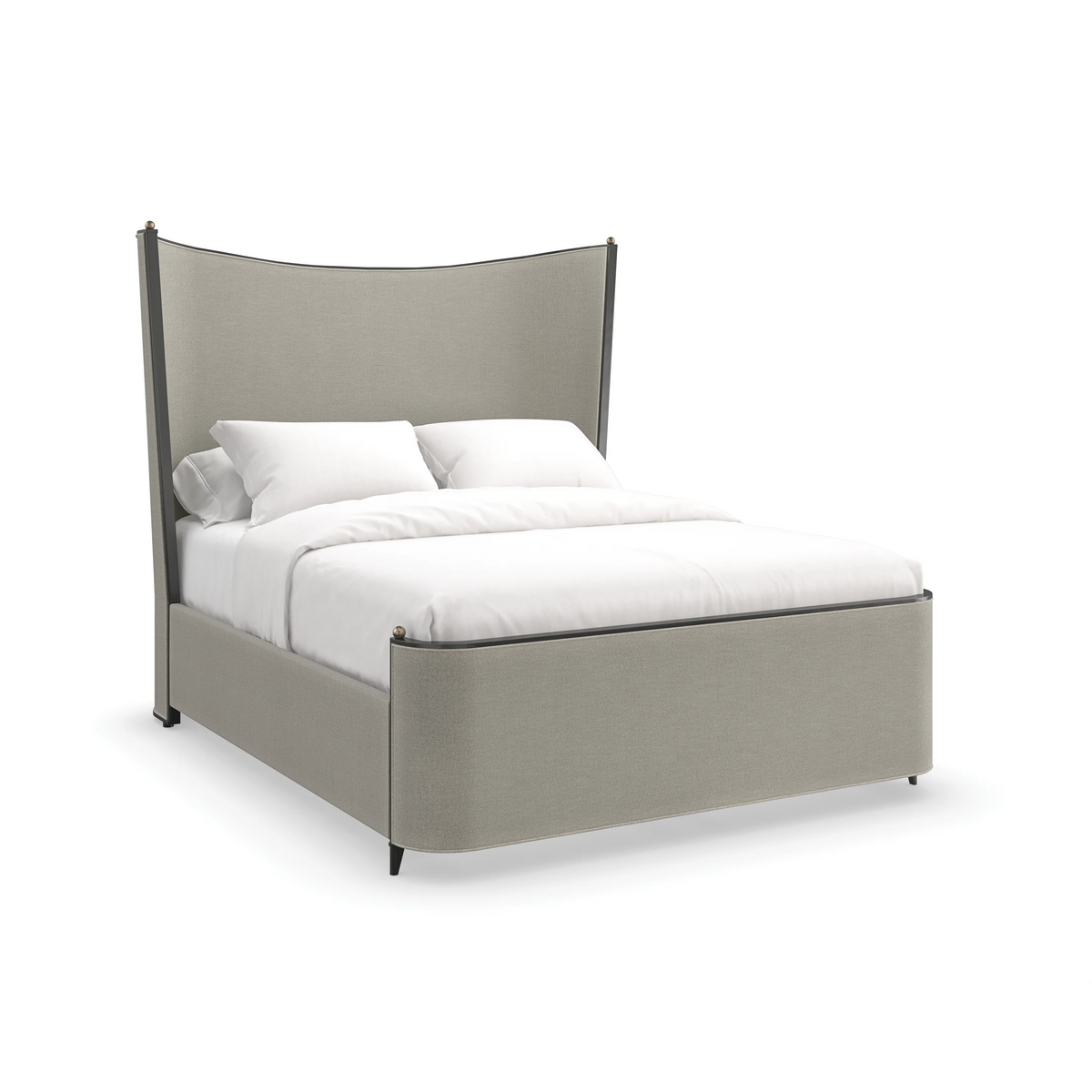 Caracole Provence Bed – side view – Lusso Furniture Miami