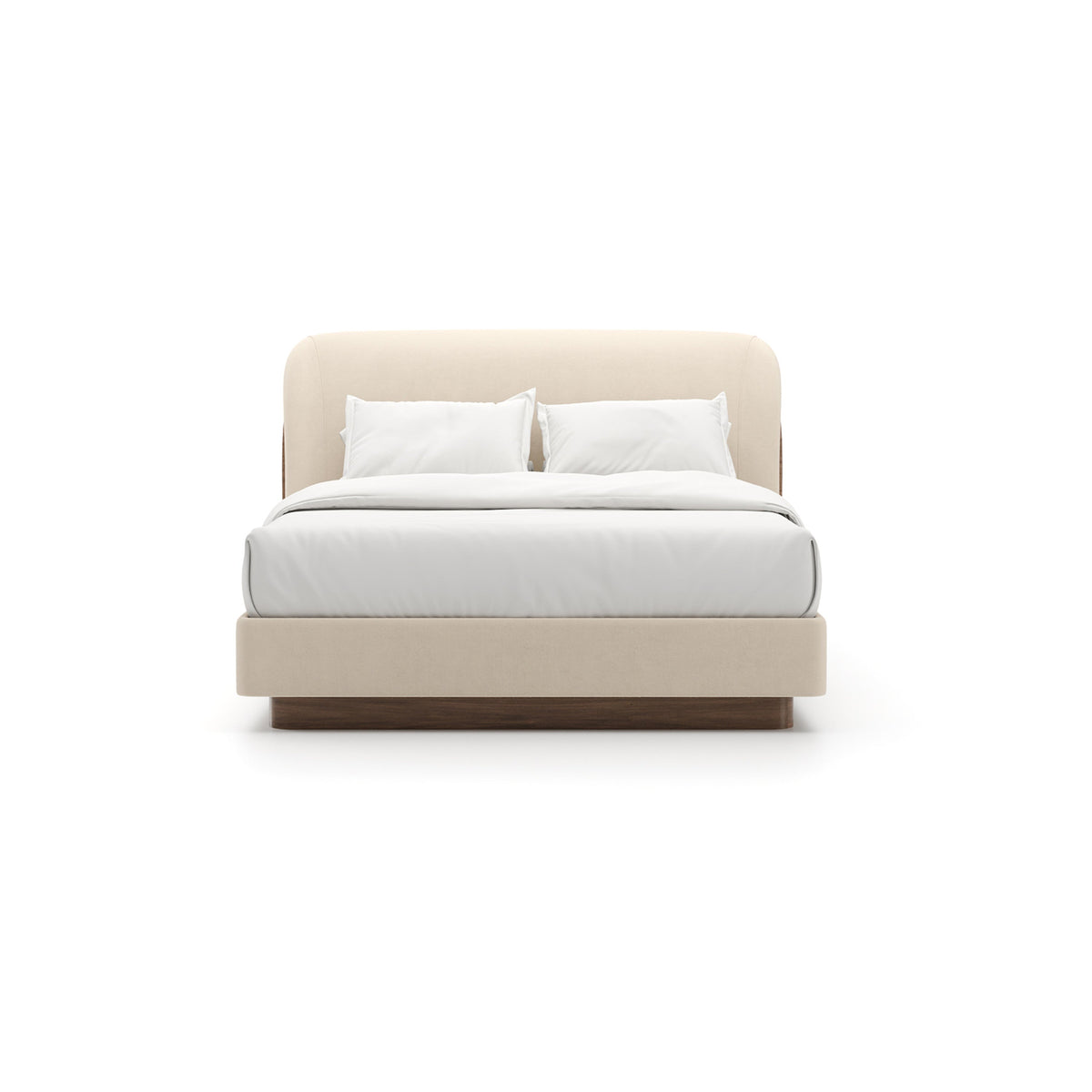 Caracole Fleur Bed – back view – Lusso Furniture Miami