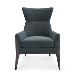Caracole Boundless Accent Chair – front view – Lusso Furniture Miami