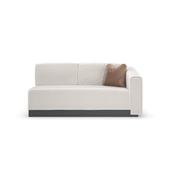 Caracole La Moda Loveseat – front view – Lusso Furniture Miami