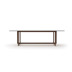 Caracole Wish You Were Here Dining Table – front view – Lusso Furniture Miami