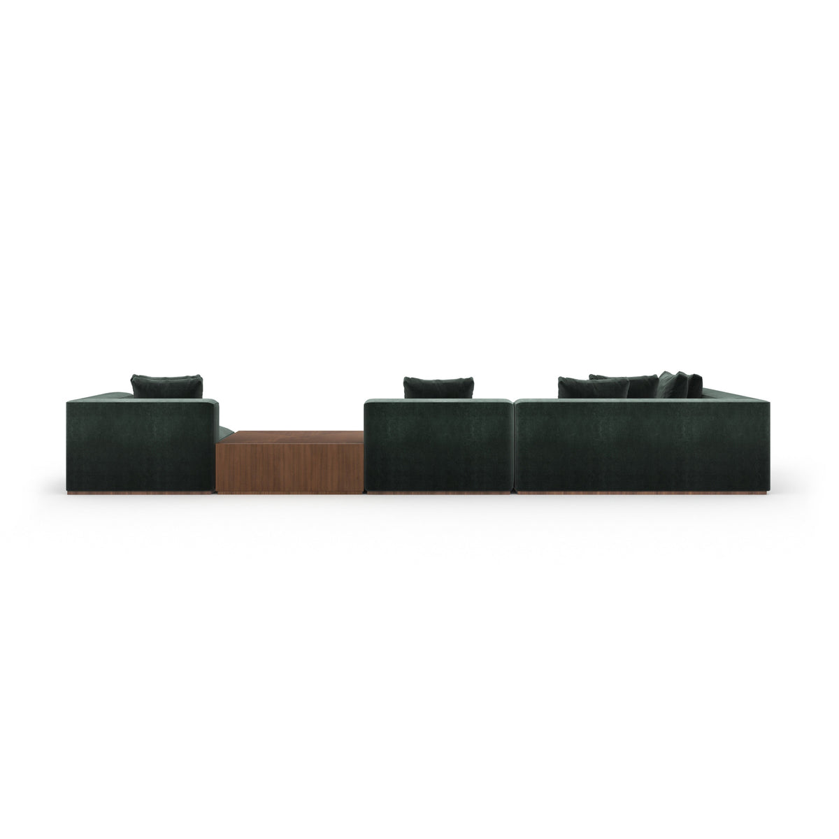Caracole Bello Sectional – view 14 – Lusso Furniture Miami
