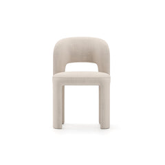 Caracole Overlap Side Chair – front view – Lusso Furniture Miami