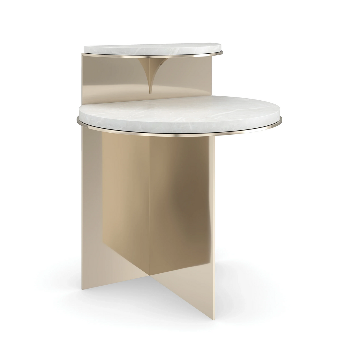 Caracole Touche Light Side Table – room setting – Lusso Furniture Miami