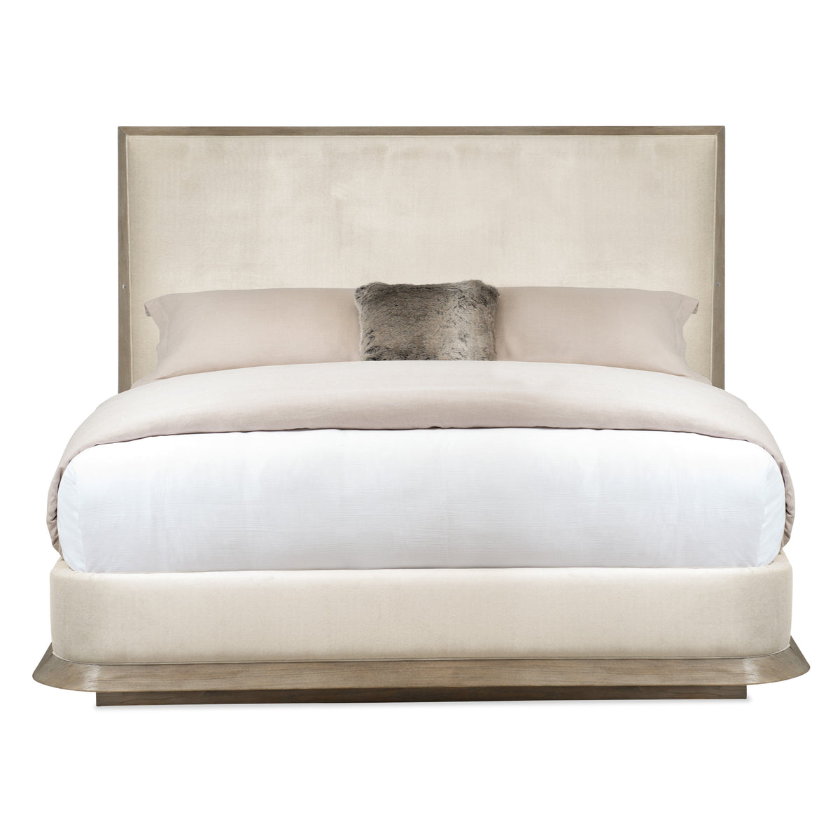 Caracole Stage Is Set Bed – front view – Lusso Furniture Miami