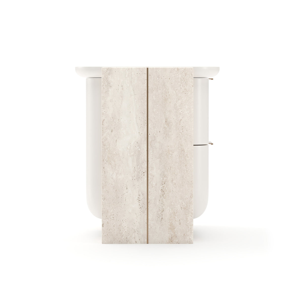 Caracole Overlap Nightstand – detail – Lusso Furniture Miami