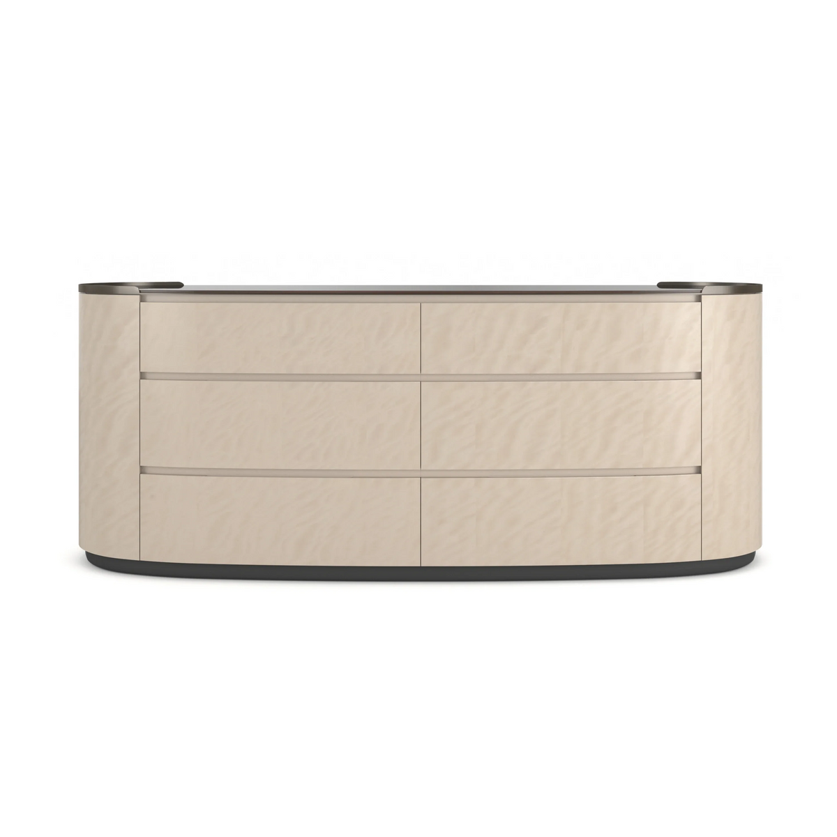 Caracole Muse Dresser – front view – Lusso Furniture Miami