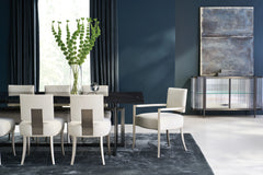 Caracole Wish You Were Here Dining Table – close-up – Lusso Furniture Miami