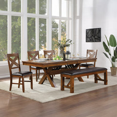 ACME Apollo Dining Table – back view – Lusso Furniture Miami
