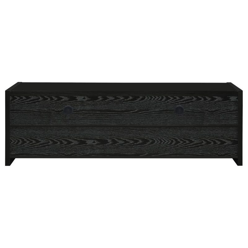 Alton 3-drawer Engineered Wood 61-inch TV Stand Black Oak-zoom-