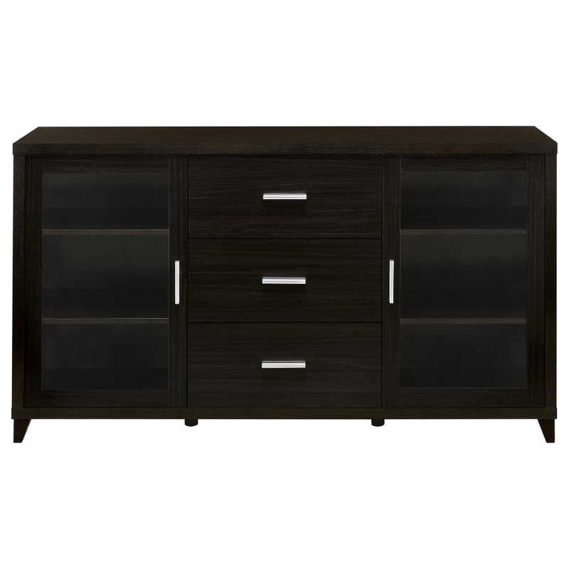 Lewes 4-piece 60-inch TV Entertainment Center Cappuccino-zoom-