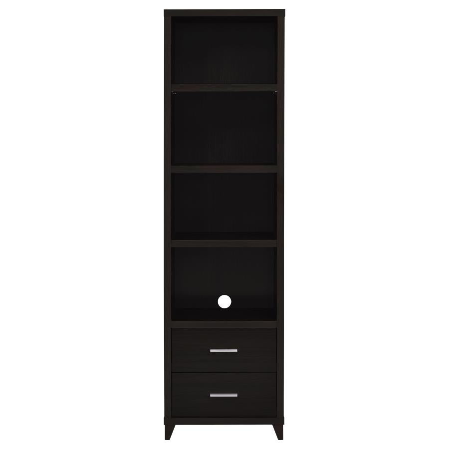 Lewes 4-piece 60-inch TV Entertainment Center Cappuccino-10