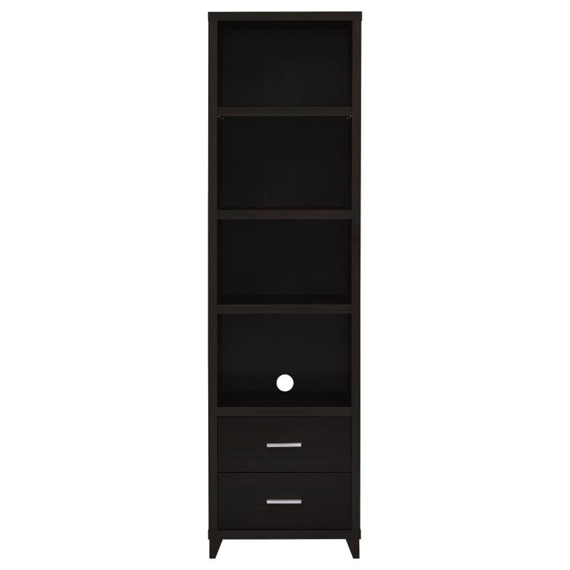 Lewes 4-piece 60-inch TV Entertainment Center Cappuccino-zoom-