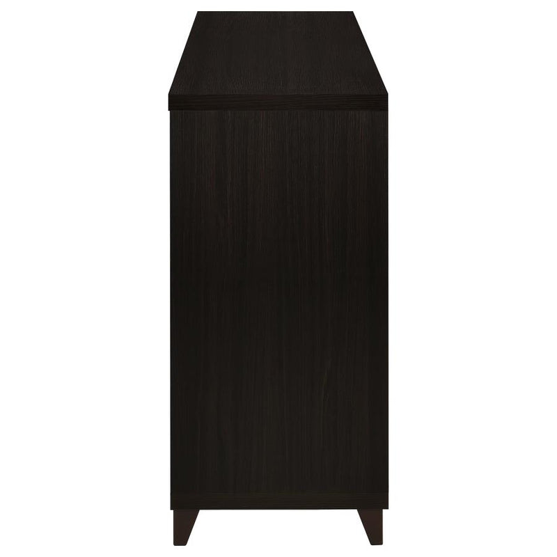 Lewes 2-door Engineered Wood 60-inch TV Stand Cappuccino-zoom-