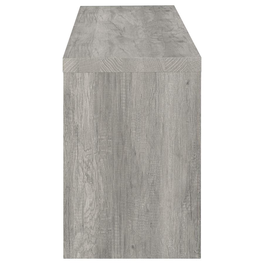 Burke 3-piece 59-inch TV Entertainment Center Grey Driftwood-6
