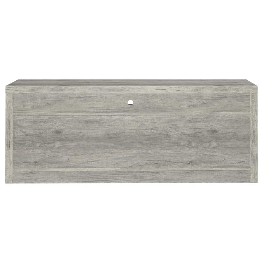 Burke 3-piece 59-inch TV Entertainment Center Grey Driftwood-zoom-7