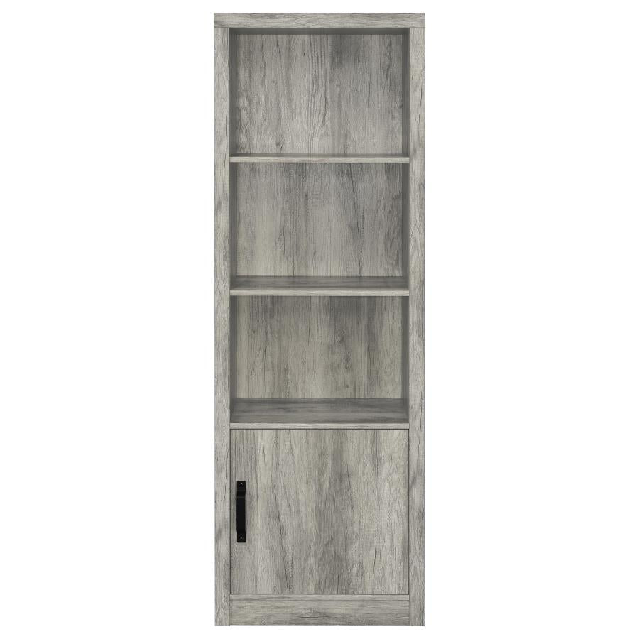 Burke 3-piece 59-inch TV Entertainment Center Grey Driftwood-zoom-11