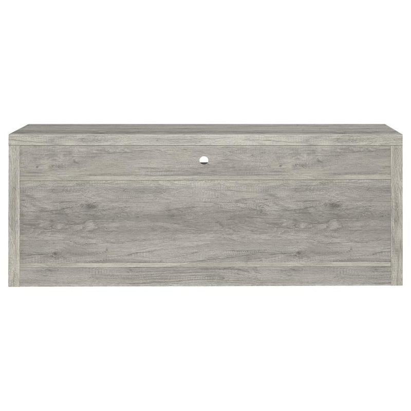 Burke 2-drawer Engineered Wood 59-inch TV Stand Grey Driftwood-zoom-