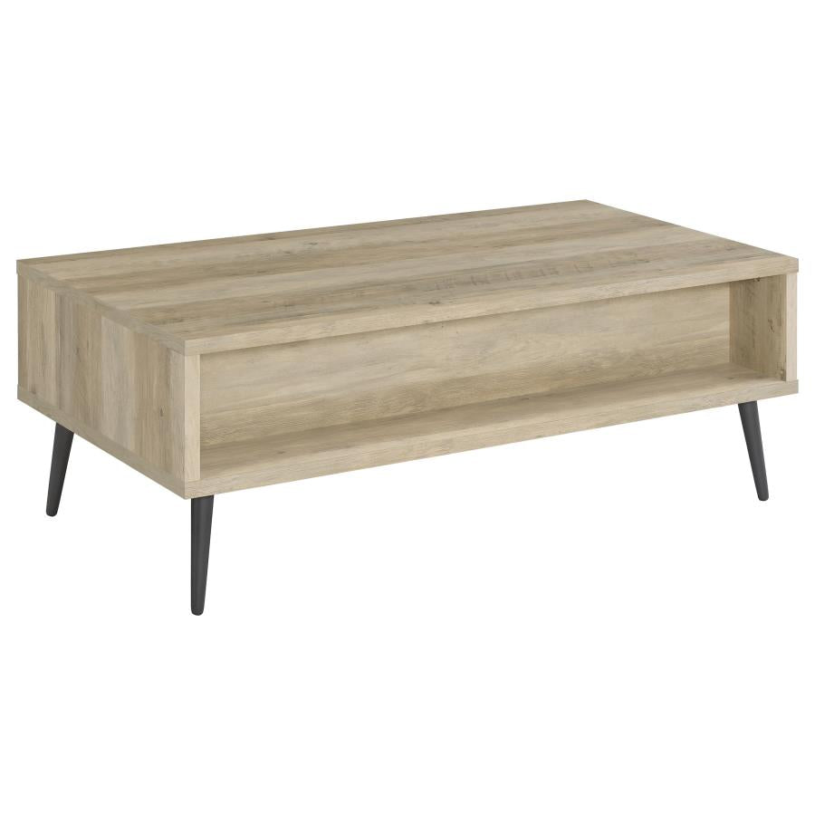 Welsh 2-piece Coffee and End Table Set Distressed Pine-zoom-12