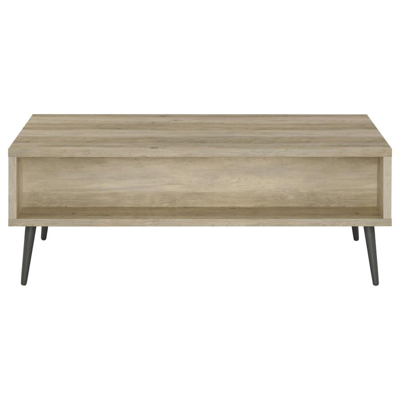 Welsh 2-piece Coffee and End Table Set Distressed Pine-zoom-