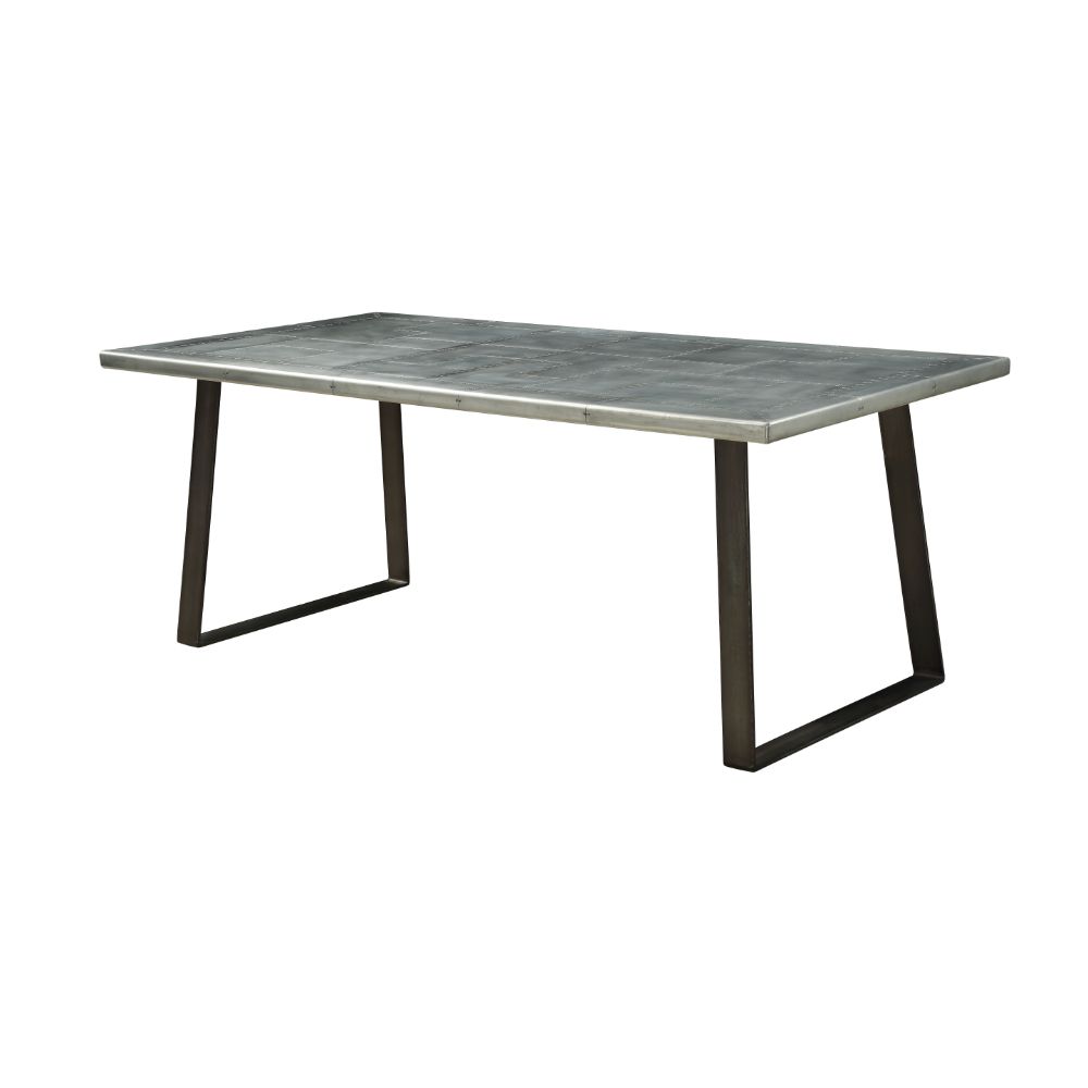 ACME Kaylia Dining Table – front view – Lusso Furniture Miami