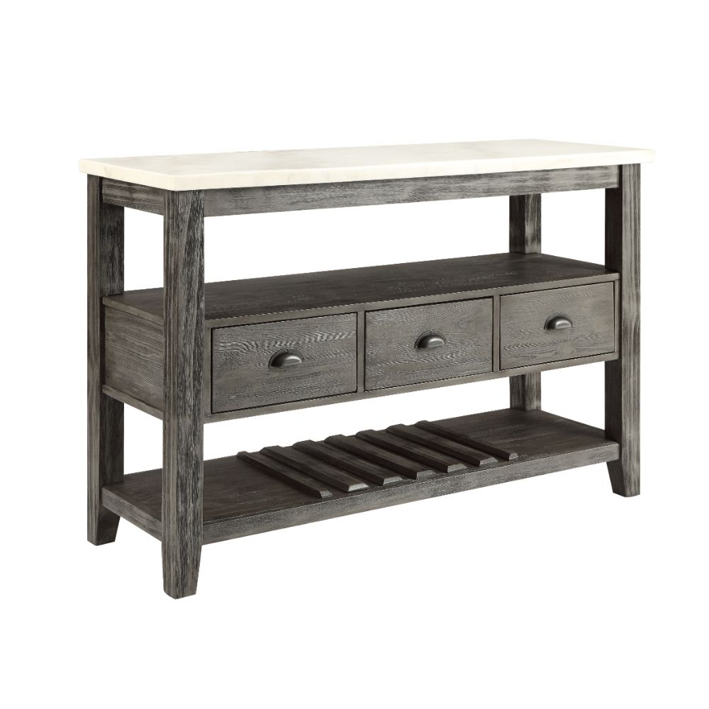 ACME Merel Server – front view – Lusso Furniture Miami