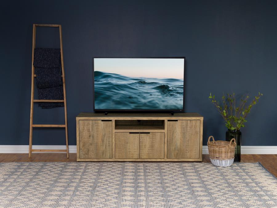 Tabby 4-door Engineered Wood 60-inch TV Stand Mango-zoom-2