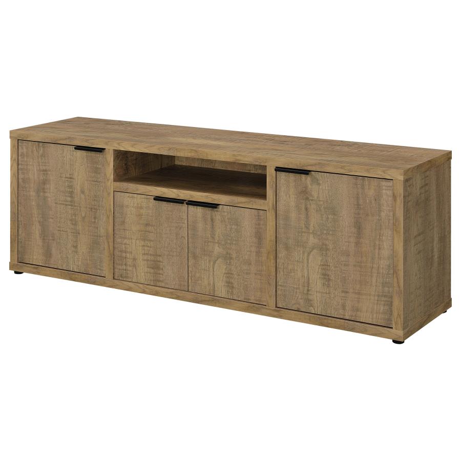 Tabby 4-door Engineered Wood 60-inch TV Stand Mango-zoom-5