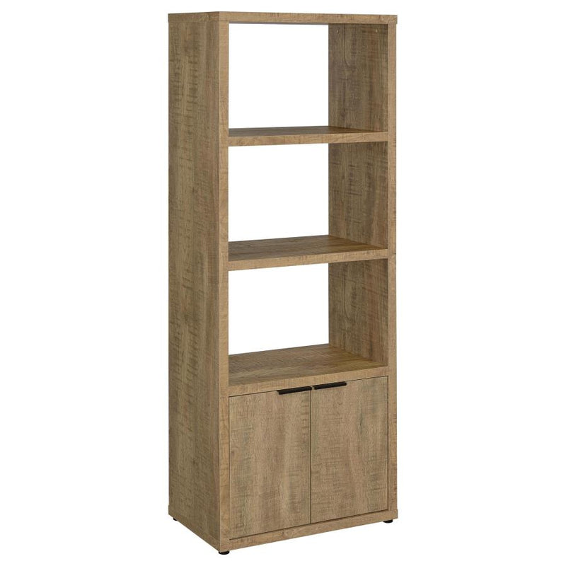 Tabby 3-shelf Engineered Wood Media Tower Mango-zoom-