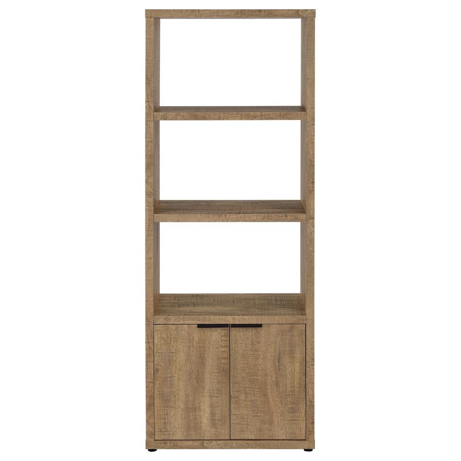 Tabby 3-shelf Engineered Wood Media Tower Mango-zoom-4