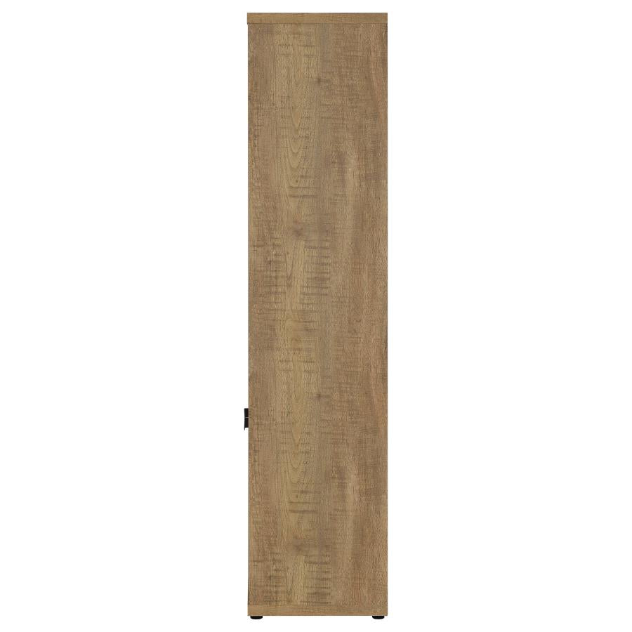 Tabby 3-shelf Engineered Wood Media Tower Mango-zoom-5