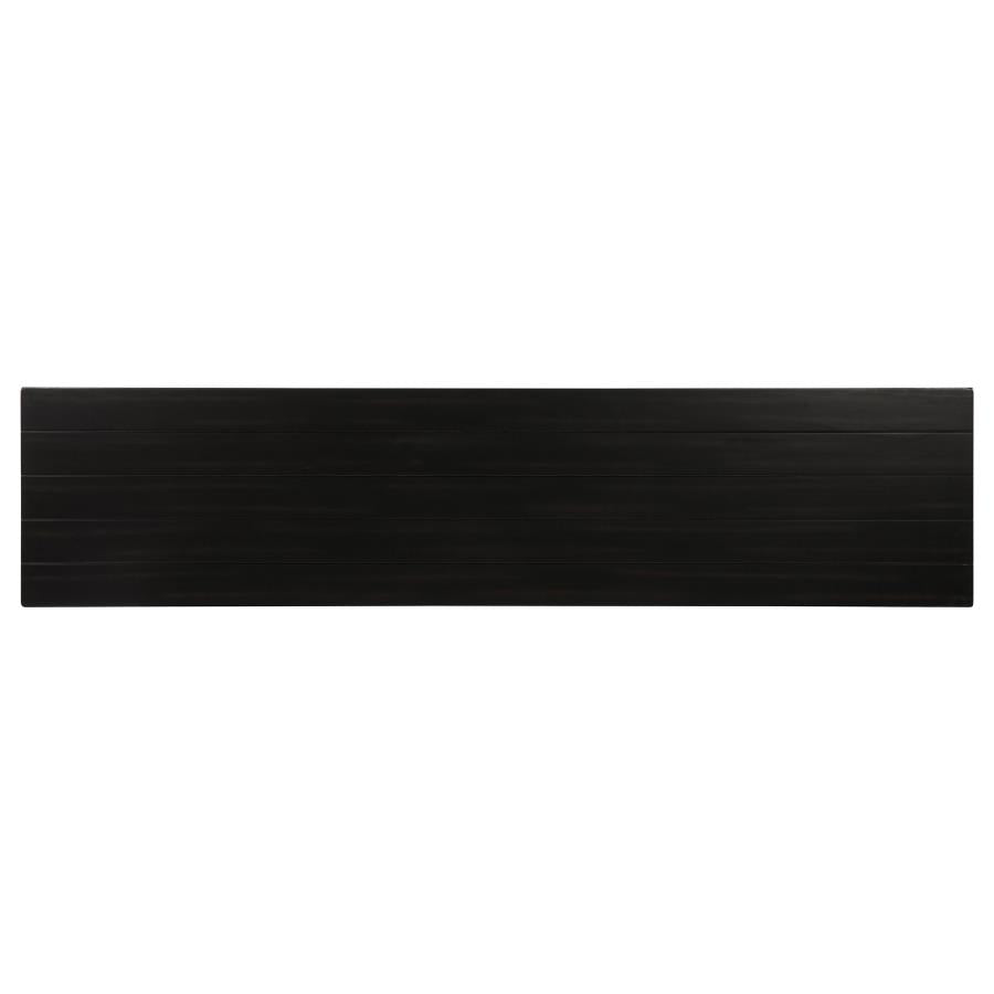 Concord 2-door 60-inch TV Stand Console Distressed Java-zoom-11