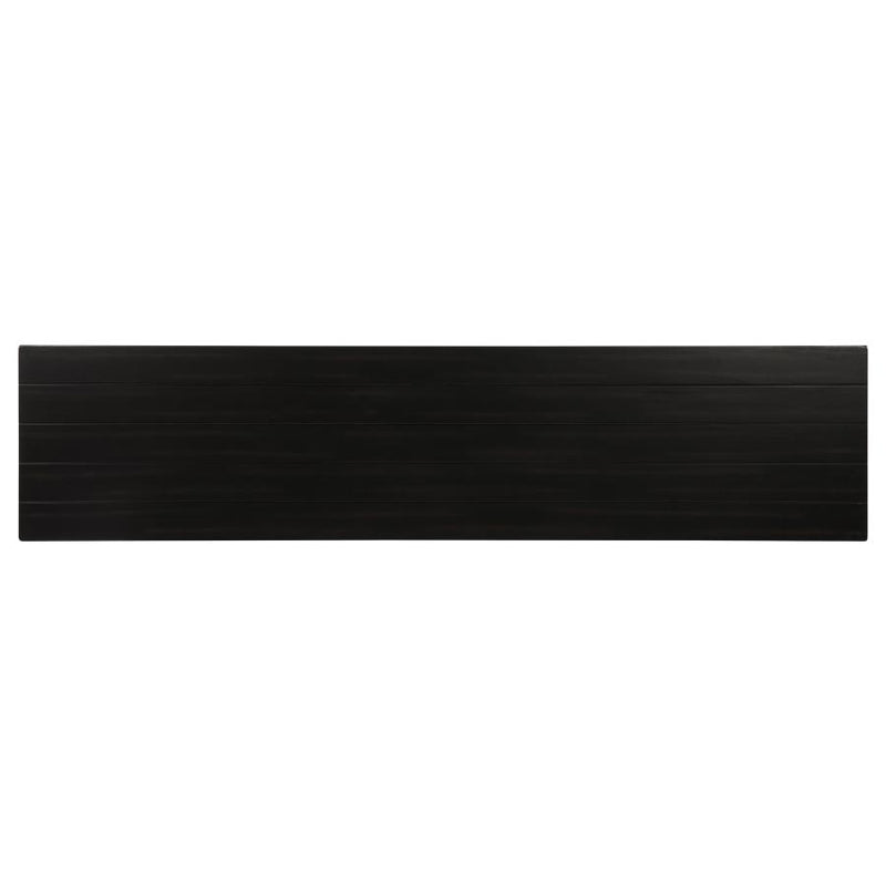 Concord 2-door 60-inch TV Stand Console Distressed Java-zoom-