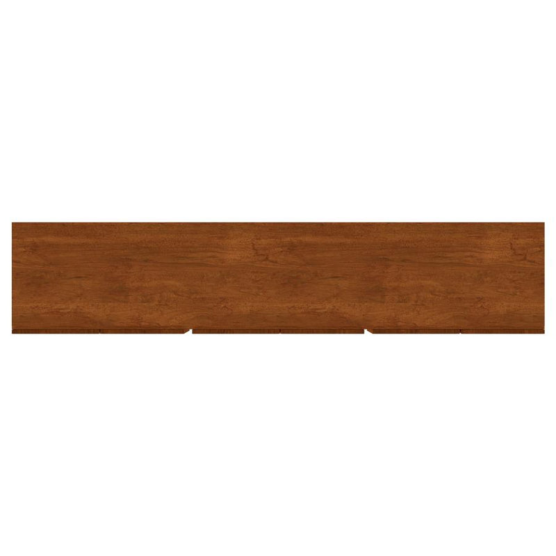Trask 86-inch Wood TV Stand Media Console Mango Brown-zoom-