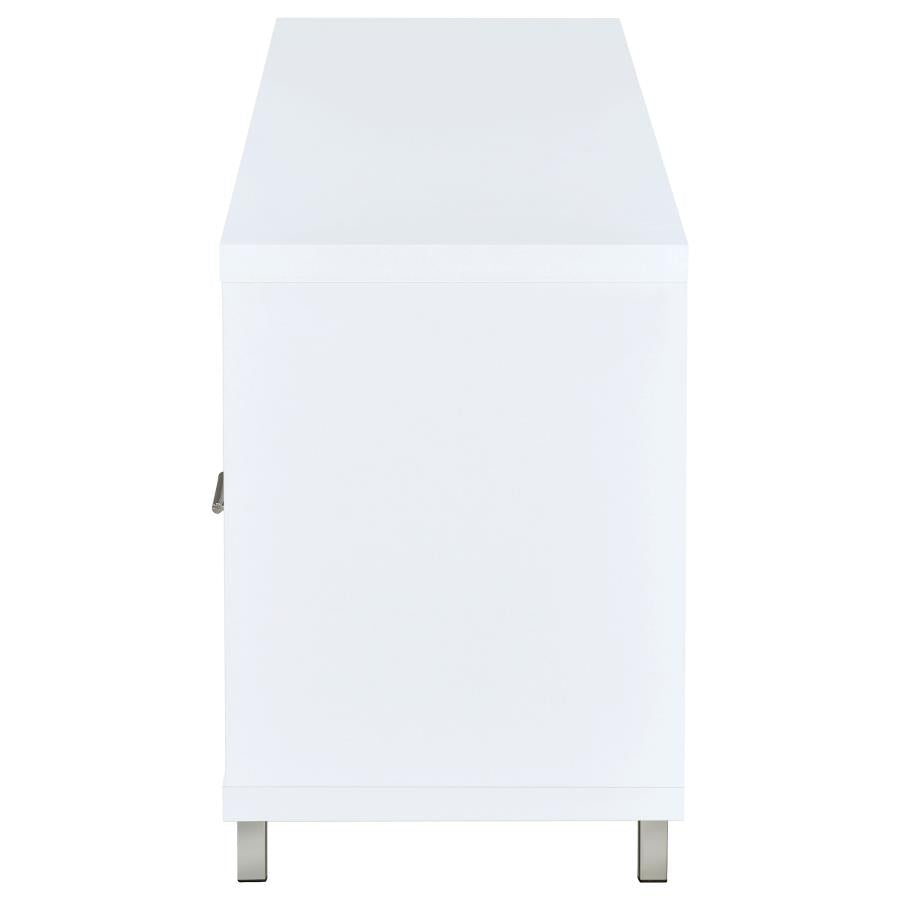 Casey 2-drawer Engineered Wood 60-inch TV Stand White-zoom-5