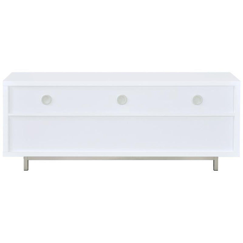 Casey 2-drawer Engineered Wood 60-inch TV Stand White-zoom-