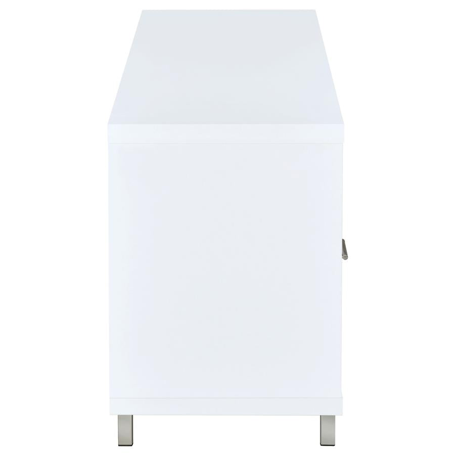 Casey 2-drawer Engineered Wood 60-inch TV Stand White-7