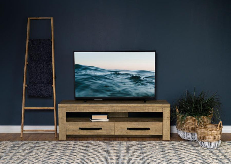 Elkton 2-drawer Engineered Wood 59-inch TV Stand Mango-zoom-