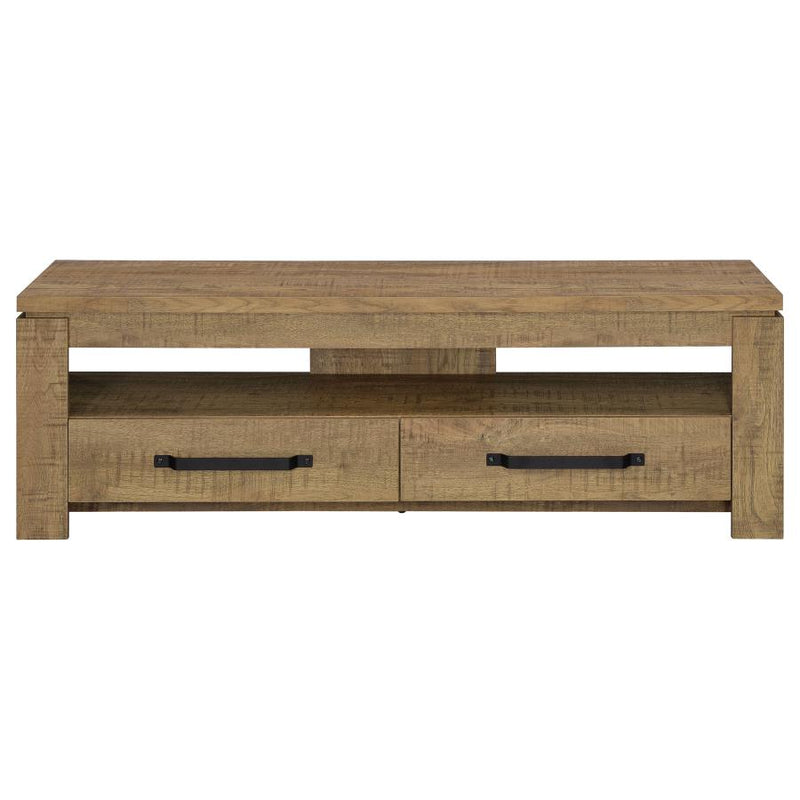 Elkton 2-drawer Engineered Wood 59-inch TV Stand Mango-zoom-