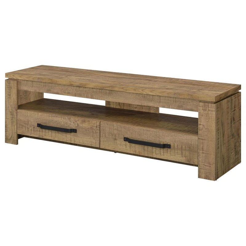 Elkton 2-drawer Engineered Wood 59-inch TV Stand Mango-zoom-
