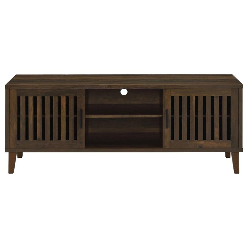 Sedona 2-door Engineered Wood 60-inch TV Stand Dark Pine-zoom-