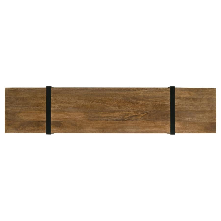 Otto 5-drawer Mango Wood 70-inch TV Stand Media Console Brown-zoom-11