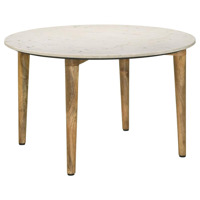 Aldis 2-piece Coffee and End Table Set White-zoom-