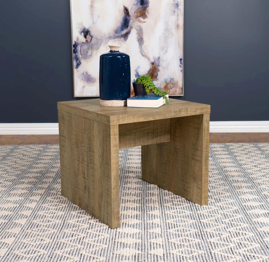 Lynette Square Engineered Wood End Table Mango-zoom-2